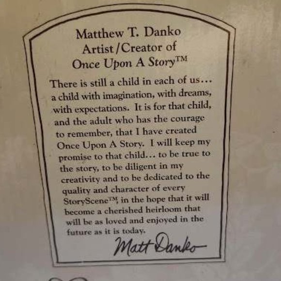 RARE Once Upon A Time The Royal Visit Story of Bethany , tall statue, book, doll - Picture 5 of 8